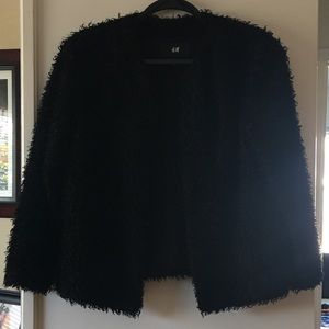 -Teddybear Cropped Jacket